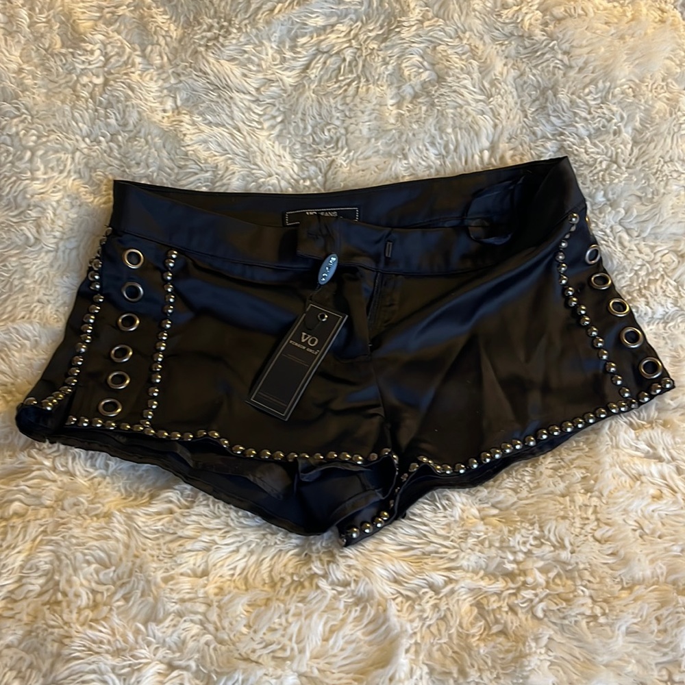Size S shorts never worn 100% polyester & spandex.